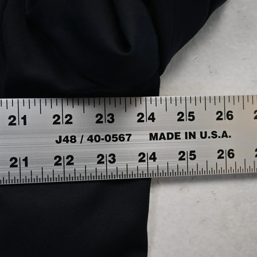 Hart Schaffner Marx 48L Navy Blue Wool USA Gold Button Mens Blazer Sport Coat‎